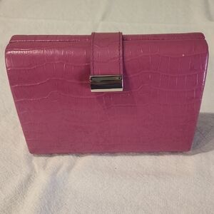 WOLF Jewelry Travel Case Hot Pink